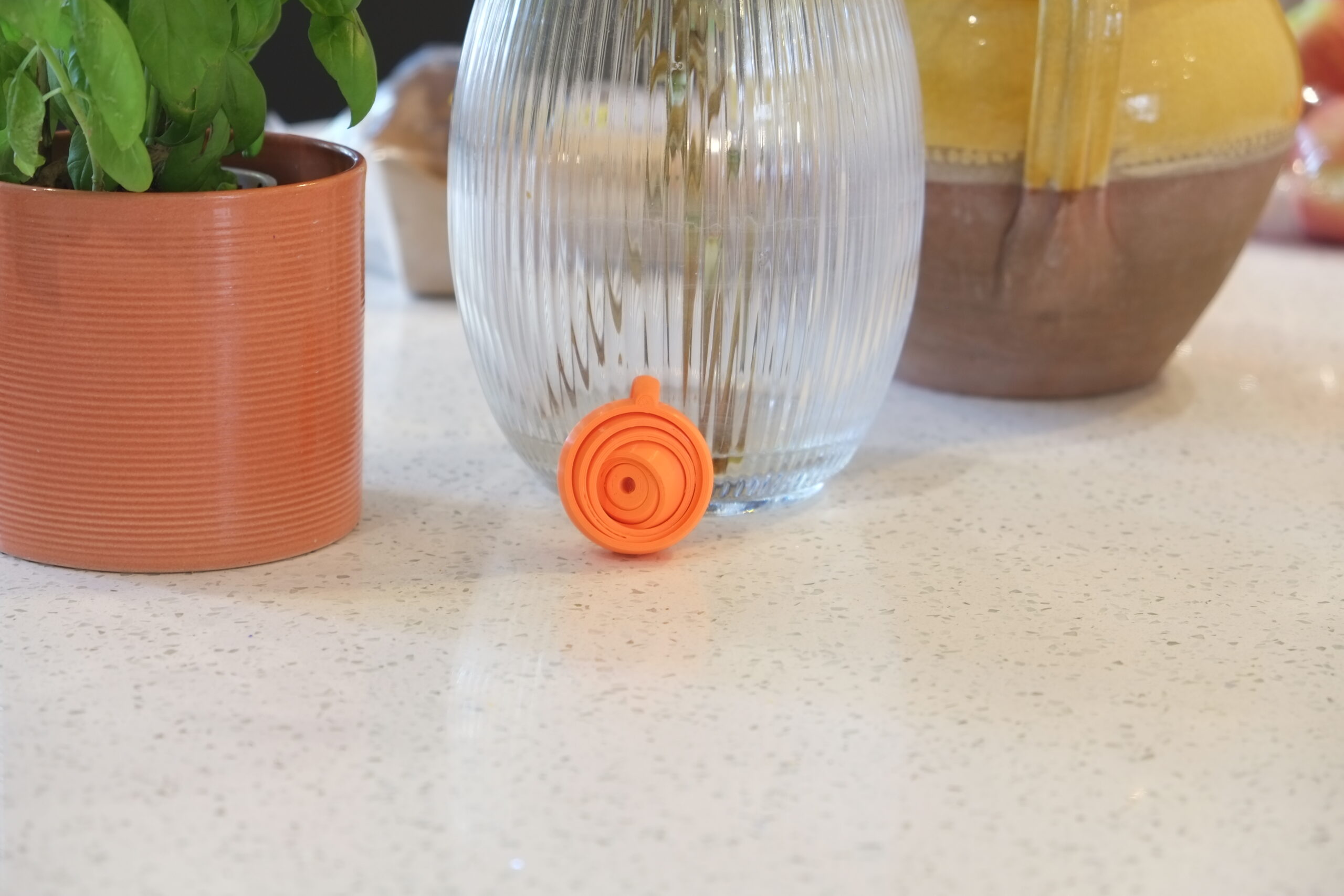 Rotating Rings Keyring Fidget Toy - Image 3